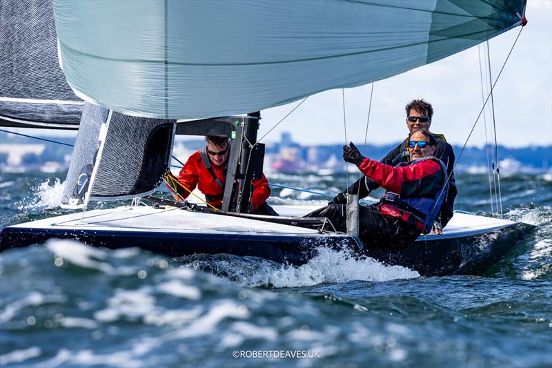 5.5 Metre World Championship 2025 Day 4 - Forza del Destino photo copyright Robert Deaves / www.robertdeaves.uk taken at  and featuring the 5.5m class