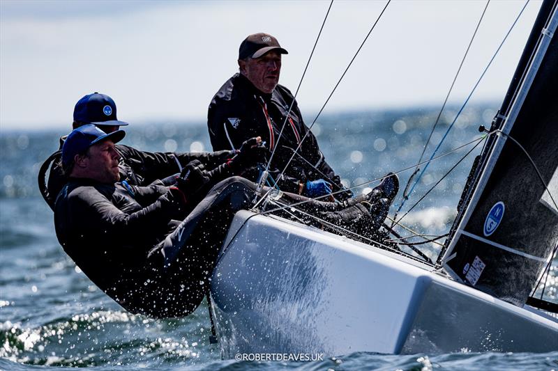 Ku-Ring-Gai III - 5.5 Metre World Championship day 5 photo copyright Robert Deaves taken at  and featuring the 5.5m class