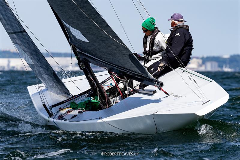 Enez C'lass II - 5.5 Metre World Championship day 5 photo copyright Robert Deaves taken at  and featuring the 5.5m class