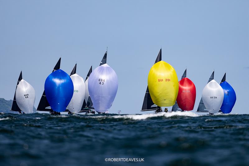 Race 8 - 5.5 Metre World Championship day 5 - photo © Robert Deaves