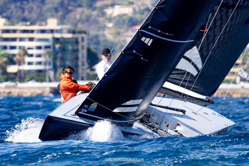 Ali Baba - 2025 5.5 Metre French Open photo copyright Robert Deaves / www.robertdeaves.uk taken at Yacht Club de Cannes and featuring the 5.5m class