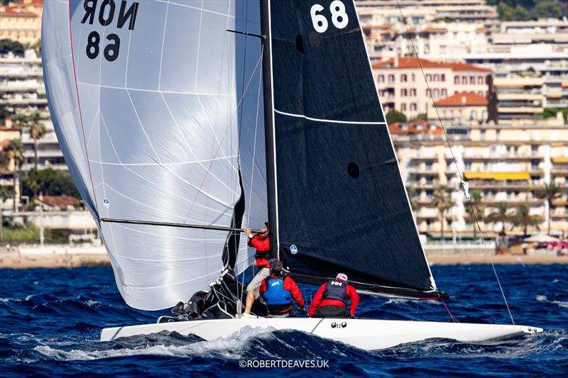 Otto - 2025 5.5 Metre French Open photo copyright Robert Deaves / www.robertdeaves.uk taken at Yacht Club de Cannes and featuring the 5.5m class