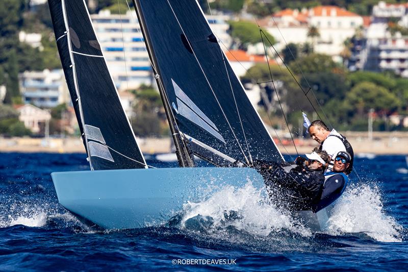 New Moon III - 2025 5.5 Metre French Open photo copyright Robert Deaves / www.robertdeaves.uk taken at Yacht Club de Cannes and featuring the 5.5m class