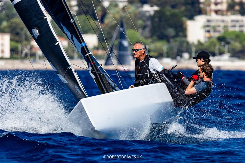Feng Shui - 2025 5.5 Metre French Open photo copyright Robert Deaves / www.robertdeaves.uk taken at Yacht Club de Cannes and featuring the 5.5m class