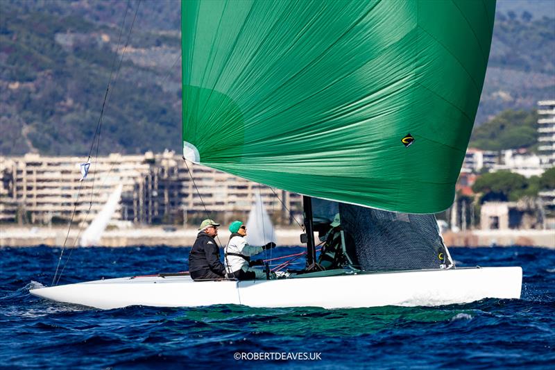 Enez C'las II - 2025 5.5 Metre French Open photo copyright Robert Deaves / www.robertdeaves.uk taken at Yacht Club de Cannes and featuring the 5.5m class
