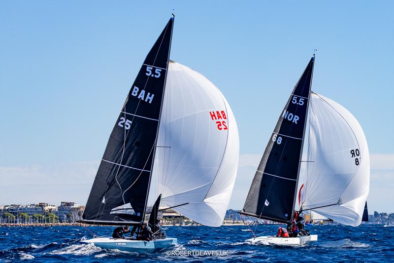 Race 3 - 2025 5.5 Metre French Open photo copyright Robert Deaves / www.robertdeaves.uk taken at Yacht Club de Cannes and featuring the 5.5m class