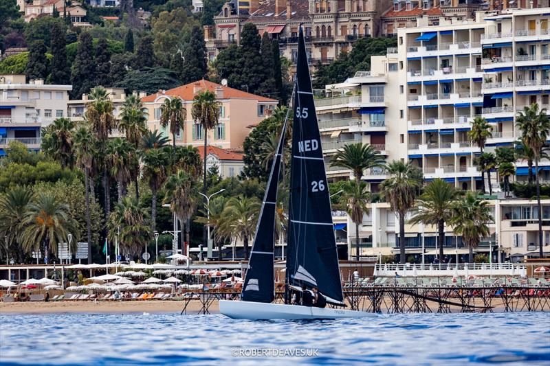 Feng Shui - 2025 5.5 Metre French Open photo copyright Robert Deaves / www.robertdeaves.uk taken at Yacht Club de Cannes and featuring the 5.5m class