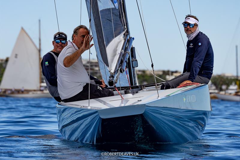 New Moon - 2025 5.5 Metre French Open photo copyright Robert Deaves / www.robertdeaves.uk taken at Yacht Club de Cannes and featuring the 5.5m class