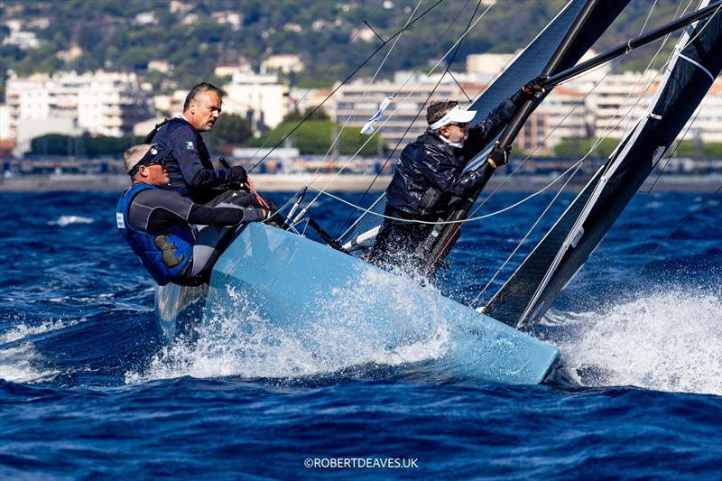New Moon - 5.5 Metre French Open photo copyright Robert Deaves taken at Yacht Club de Cannes and featuring the 5.5m class