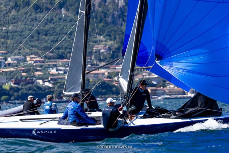 Aspire on Day 3 of the 5.5 Metre Multi Nations 2026 - photo © Robert Deaves