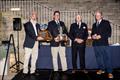 2023 Six Metre World Championship Prize Giving - The KSSS Cup for the highest placed yacht built to the First or Second International Rule which retains its original underwater configuration © SailingShots by Maria Muiña