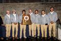 2023 Six Metre World Championship Prize Giving - His Majesty King Juan Carlos of Spain and the Bribon crew with the Djinn Trophy for the Classic World Championship © SailingShots by Maria Muiña
