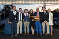 Thomas Kuhmann (holding trophy) and the Flapper team wintThe May Be VI Classic Corinthian Trophy - 2025 Six Metre World Championships © SailingShots by Maria Muiña