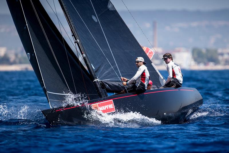 "Sophie Racing" on day 2 of the 37th Copa del Rey MAPFRE in Palma photo copyright María Muiña / Copa del Rey MAPFRE taken at Real Club Náutico de Palma and featuring the 6m class