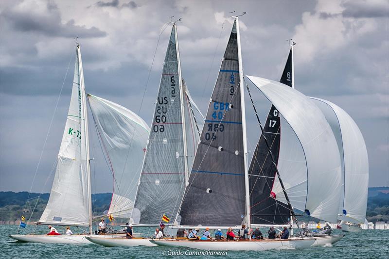 Valdai and Nancy on day 4 at Panerai British Classic Week photo copyright Guido Cantini / www.SeaSee.com taken at British Classic Yacht Club and featuring the 6m class
