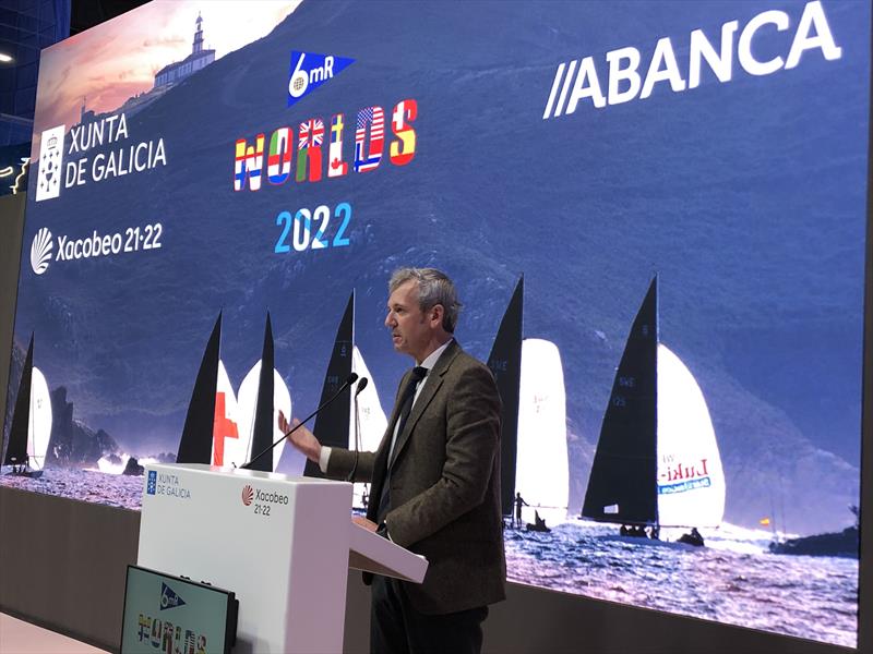 Alfonso Rueda, Vice President of the Xunta de Galicia - photo © Xacobeo 6mR Worlds