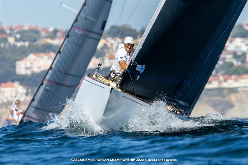 Six Meter Europeans 2022 in Cascais day 1 - photo © Neuza Aires Pereira