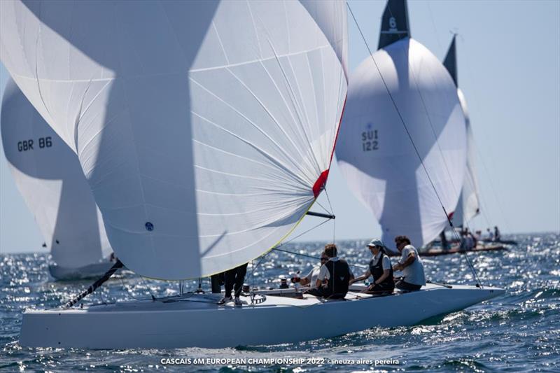 Six Meter Europeans 2022 in Cascais day 1 - photo © Neuza Aires Pereira