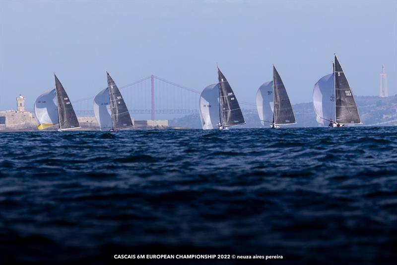 Six Meter Europeans 2022 in Cascais day 1 - photo © Neuza Aires Pereira