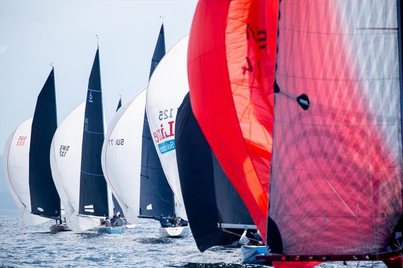 International Six Metres fleet photo copyright Fiona Brown taken at  and featuring the 6m class