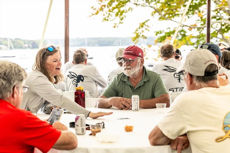 No wind on day 1 of the Six Metre World Championship at Seawanhaka Corinthian Yacht Club - photo © SailingShots by Maria Muiña