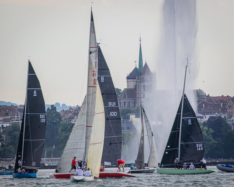 International Six Metre Swiss National Championship 2026 on Lake Geneva - Day 2 - photo © Photonautique / Yves Ryncki