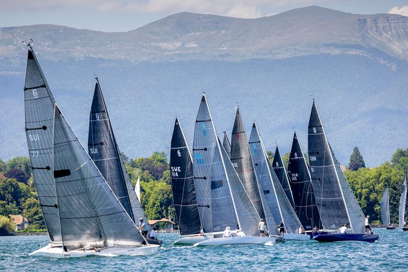 International Six Metre Swiss National Championship 2026 on Lake Geneva photo copyright María Muiña / www.sailingshots.es taken at Société Nautique de Genève and featuring the 6m class