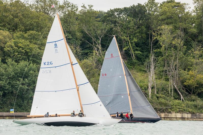 Day 5 of Panerai British Classic Week 2019 photo copyright Chris Brown taken at British Classic Yacht Club and featuring the 8m class