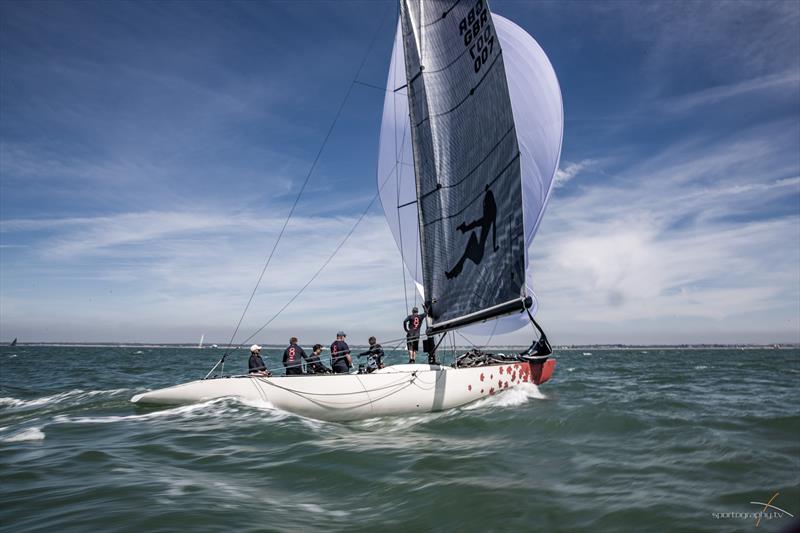 Miss U in the 8 Metre World Championship 2019 photo copyright Alex Irwin / www.sportography.tv taken at Royal Yacht Squadron and featuring the 8m class