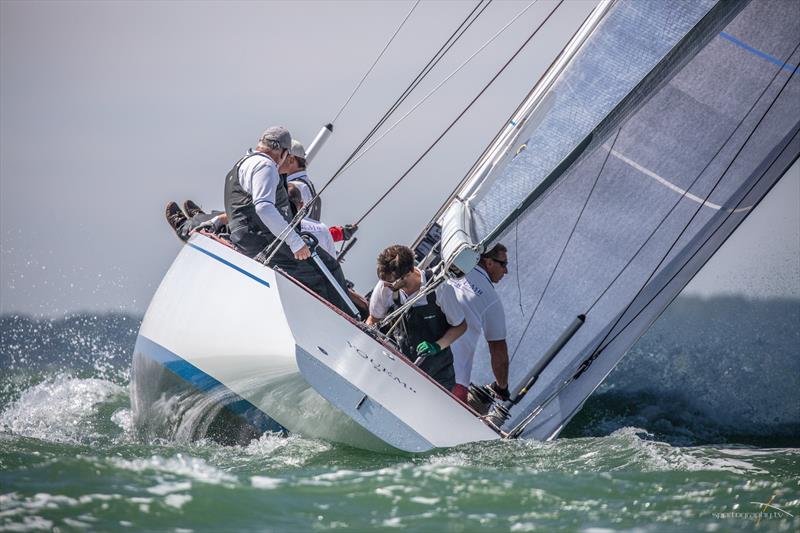 Yquem in the 8 Metre World Championship 2019 photo copyright Alex Irwin / www.sportography.tv taken at Royal Yacht Squadron and featuring the 8m class