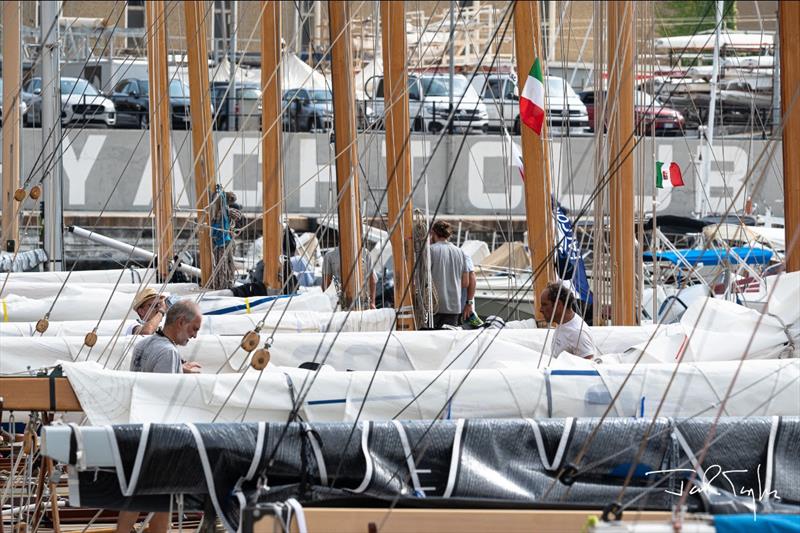 8 Metre Worlds in Genoa photo copyright Jack Taylor taken at Yacht Club Italiano and featuring the 8m class