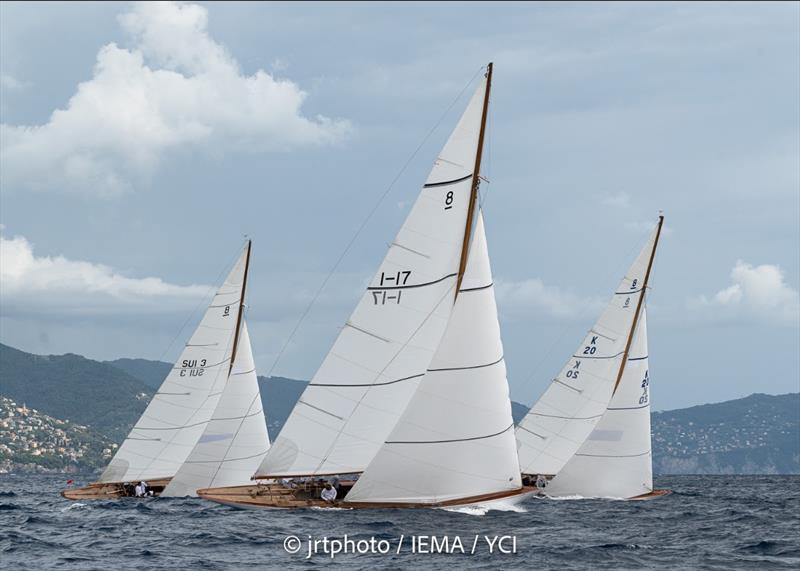 8 Metre World Championship in Genoa photo copyright jrtphoto / IEMA / YCI taken at Yacht Club Italiano and featuring the 8m class