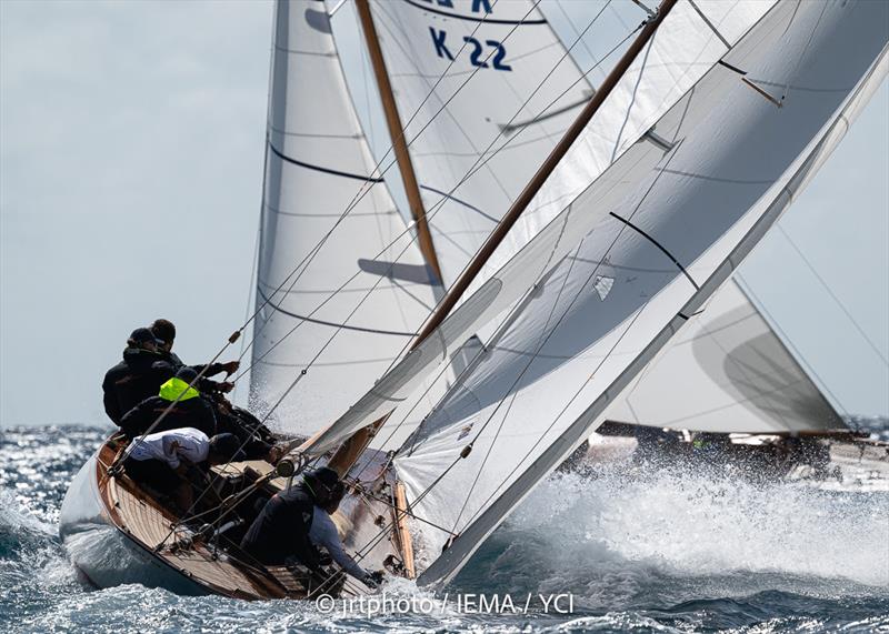 8 Metre World Championship in Genoa Day 4 photo copyright jrtphoto / IEMA / YCI taken at Yacht Club Italiano and featuring the 8m class