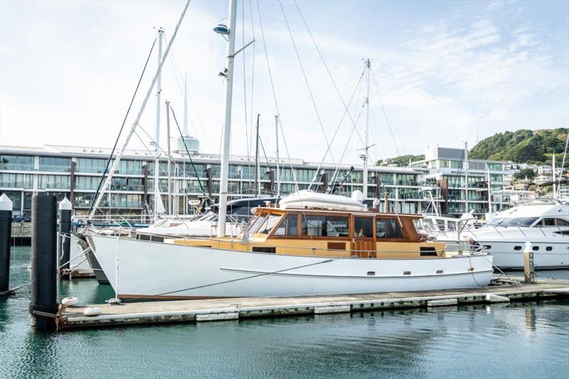 1998 Salthouse Motor Sailer `Margaret M` – Wellington, NZ – $275,000 NZD - photo © Boatseekr - Sept 2026
