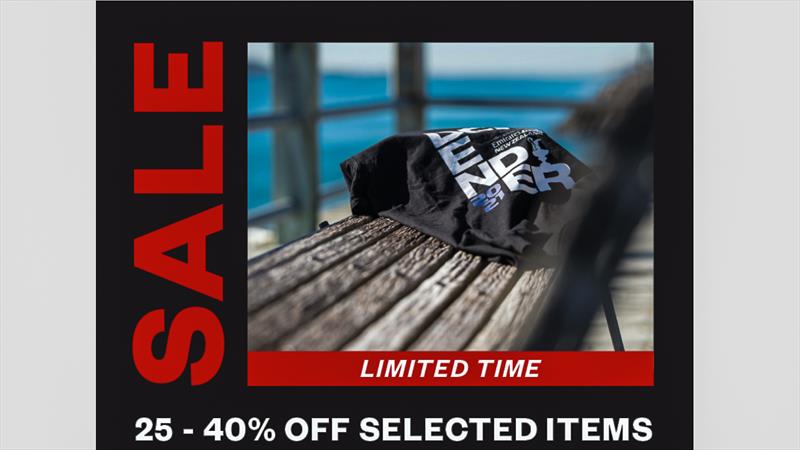 Emirates Team New Zealand Shop: Sale 25 - 40% off selected items - Online Sales only photo copyright ETNZ Shop taken at Royal New Zealand Yacht Squadron and featuring the  class
