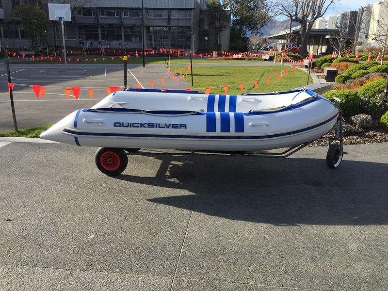 The refurbished RIB for Pleasant Point Sailing Club - photo © Pleasant Point SC