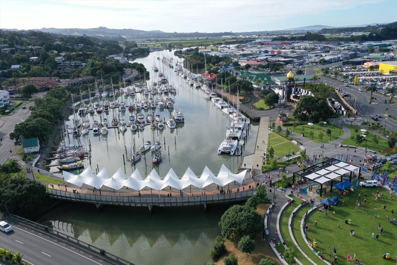 Whangarei Town Basin Marina - a favorite stop for overseas visiting yachts  in New Zealand photo copyright Whangarei Marina taken at  and featuring the  class