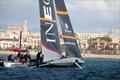 INEOS Britannia sets up before the sailing session - LEQ12 -  February 8, 2023 - Mallorca