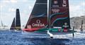 Emirates Team New Zealand -  America's Cup Practice - AC40 - Day 3 - Barcelona - September 1, 2023 © Ugo Fonolla / America's Cup
