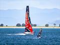 Emirates Team NZ - AC40 returns - two boat training - Auckland - November 20, 2025