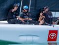Emirates Team NZ - two boat training - Auckland - November 20, 2025