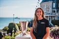 Jemima Lines, pictured at the Royal Yacht Squadron during North Sails Cowes Week, joins the GB1 British America's Cup Team &copy; Jackson Green