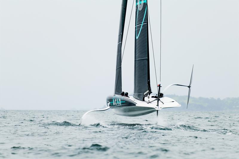 AC37 Joint Recon Program - America's Cup Recon - Emirates Team New Zealand - AC40 Day 3, September 22, 2022 - photo © Adam Mustill / America's Cup