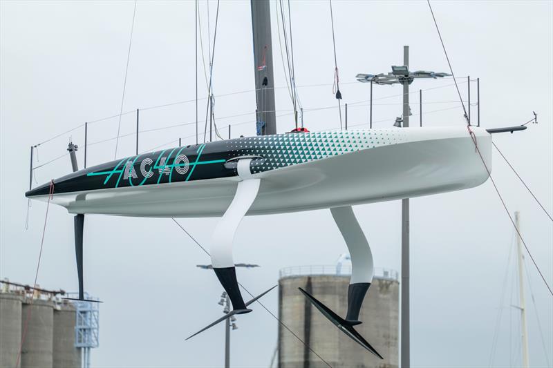 AC40 - Emirates Team New Zealand - Waitemata Harbour - September 30, 2022 - photo © America's Cup/Adam Mustill