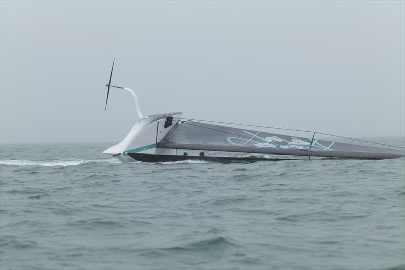 AC40 - Emirates Team New Zealand - Waitemata Harbour - September 30, 2022 - photo © America's Cup/Adam Mustill