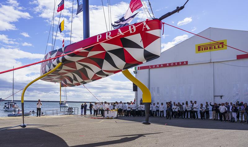  Luna Rossa launch LEQ12 or Prototype at Cagliari, Sardinia October 13, 2022 - photo © Luca Butto