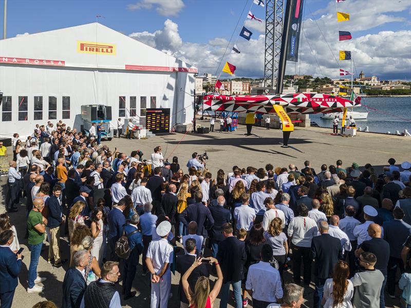  Luna Rossa launch LEQ12 or Prototype at Cagliari, Sardinia October 13, 2022 - photo © Andrea Pisapia