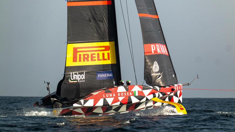 Luna Rossa Prada Pirelli - October 24, 2022 - Cagliari, Sardinia  photo copyright Ivo Rovira / America's Cup taken at Circolo della Vela Sicilia and featuring the AC40 class