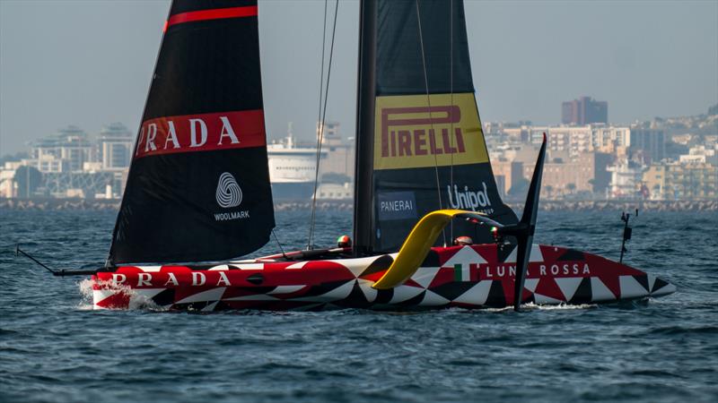 Luna Rossa Prada Pirelli - October 24, 2022 - Cagliari, Sardinia  photo copyright Ivo Rovira / America's Cup taken at Circolo della Vela Sicilia and featuring the AC40 class