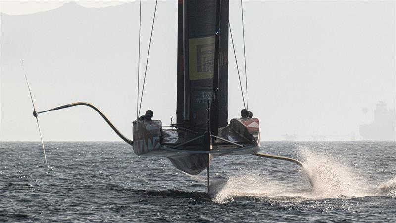 Luna Rossa Prada Pirelli - October 24, 2022 - Cagliari, Sardinia  photo copyright Ivo Rovira / America's Cup taken at Circolo della Vela Sicilia and featuring the AC40 class